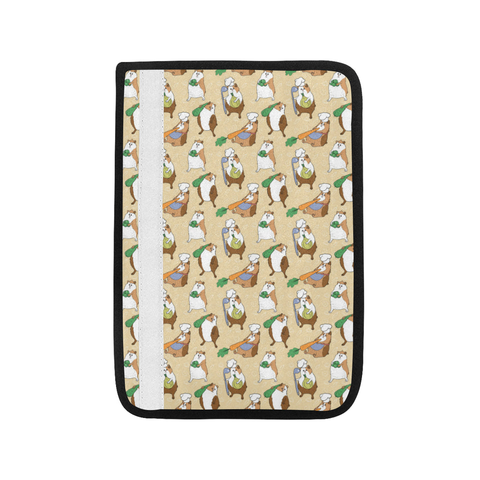 Guinea Pig Pattern Print Design 02 Car Seat Belt Cover