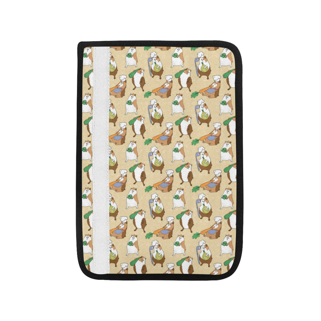 Guinea Pig Pattern Print Design 02 Car Seat Belt Cover