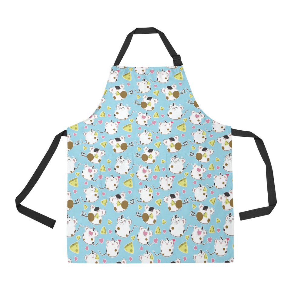 Guinea Pig Pattern Print Design 03 Adjustable Apron