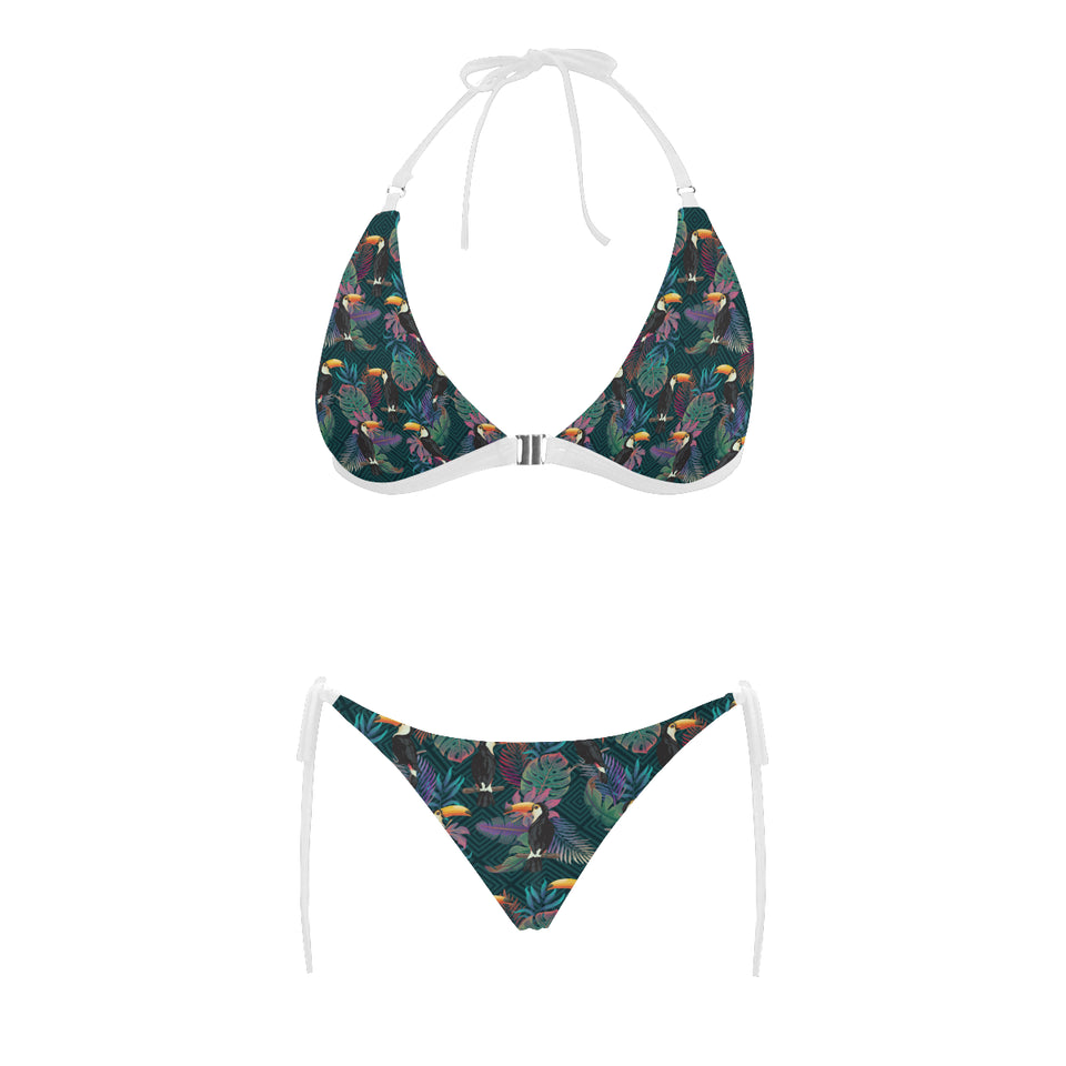 Toucan Pattern Sexy Bikinis Two-Pieces Swimsuits