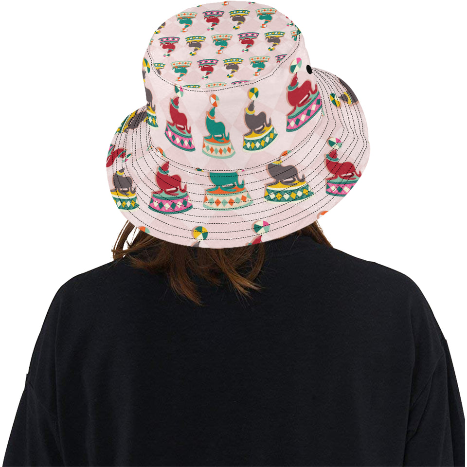 Colorful Sea Lion Pattern Unisex Bucket Hat