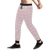 Sakura Pink Pattern Unisex Casual Sweatpants