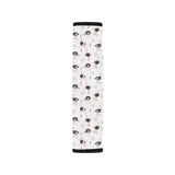 Ostrich Pattern Print Design 02 Car Seat Belt Cover