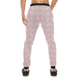 Sakura Pink Pattern Unisex Casual Sweatpants