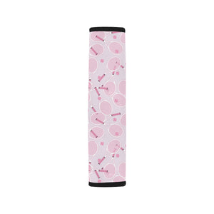 Tennis Pattern Print Design 02 Car Seat Belt Cover