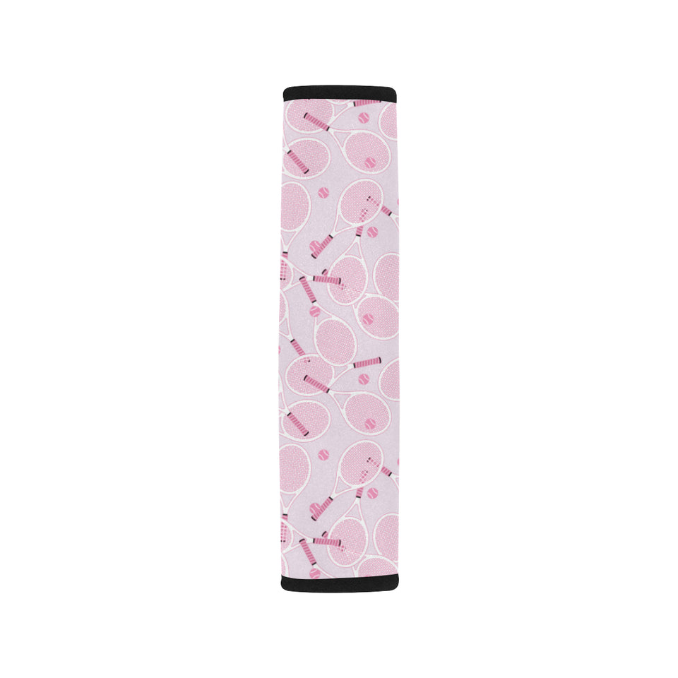 Tennis Pattern Print Design 02 Car Seat Belt Cover