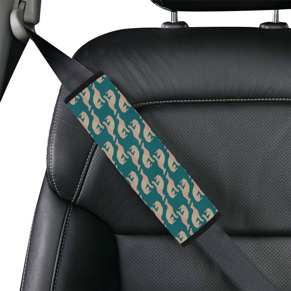 Greyhound Pattern Print Design 05 Car Seat Belt Cover