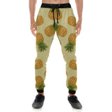 Pineapple Pattern Pokka Dot Background Unisex Casual Sweatpants