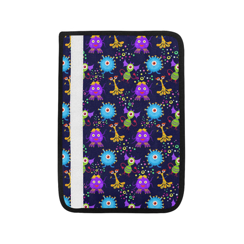 Alien Pattern Print Design 01 Car Seat Belt Cover