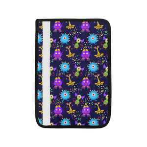 Alien Pattern Print Design 01 Car Seat Belt Cover