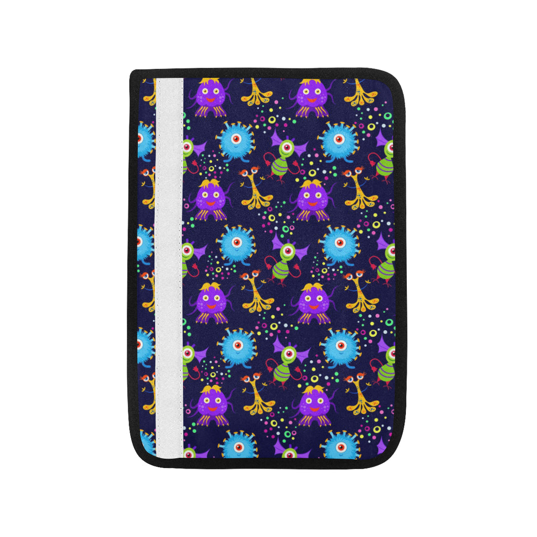 Alien Pattern Print Design 01 Car Seat Belt Cover