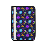 Alien Pattern Print Design 01 Car Seat Belt Cover