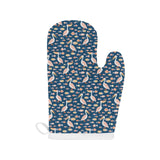 Pelican Pattern Print Design 01 Heat Resistant Oven Mitts