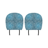 Shell Pattern Theme Car Headrest Cover