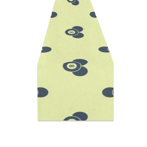 Billiard Ball Pattern Print Design 05 Table Runner