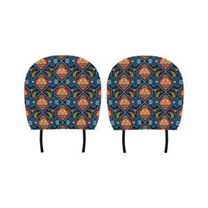 Indian Traditional Pattern Car Headrest Cover