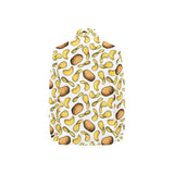 Potato Chips Pattern Print Design 01 Women's Long Sleeve Polo Shirt