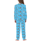 Pigeon Pattern Print Design 05 Kids' Boys' Girls' All Over Print Pajama Set