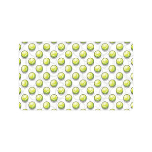 Tennis Pattern Print Design 05 Doormat