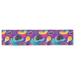 Snail Pattern Print Design 02 Table Runner