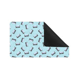 Piano Pattern Print Design 05 Doormat