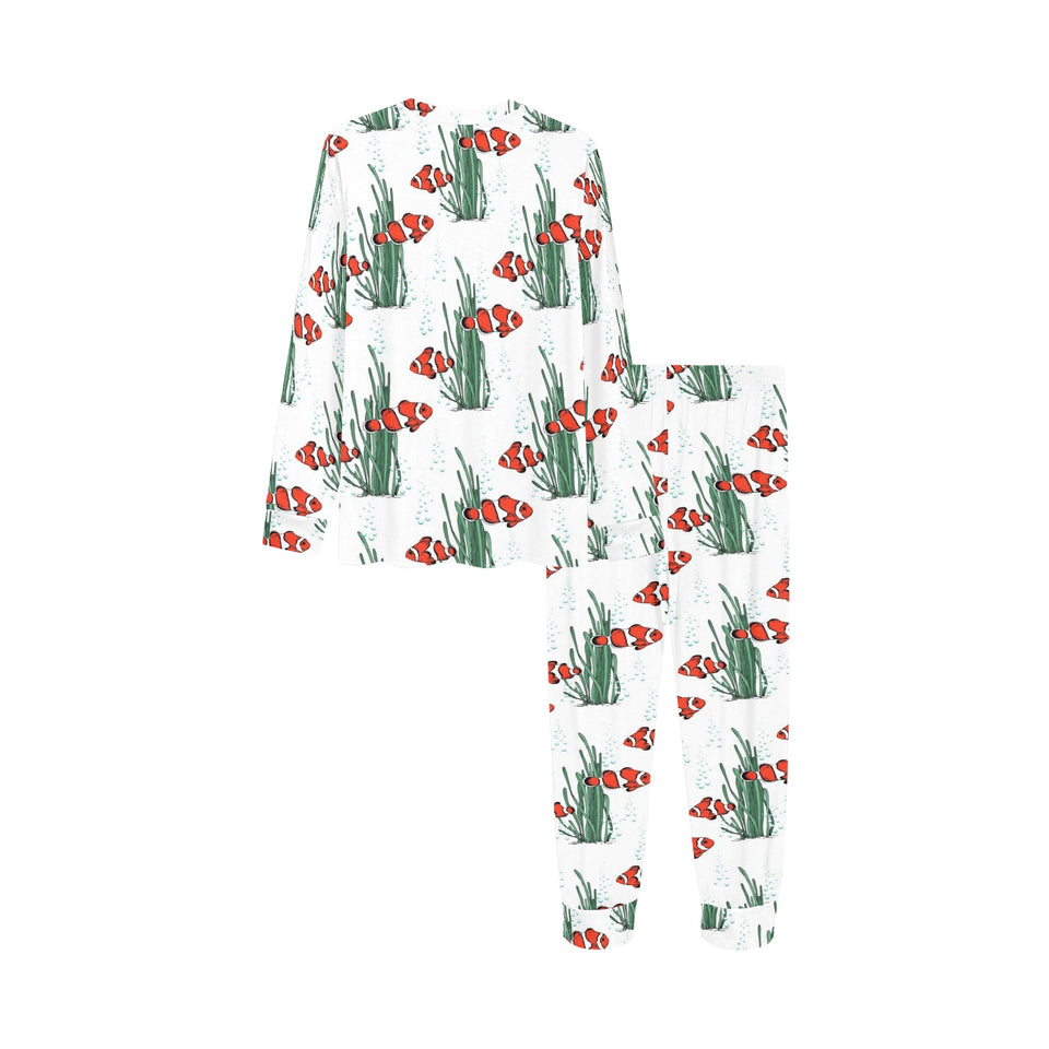 Clown Fish Pattern Print Design 03 Kids' Boys' Girls' All Over Print Pajama Set