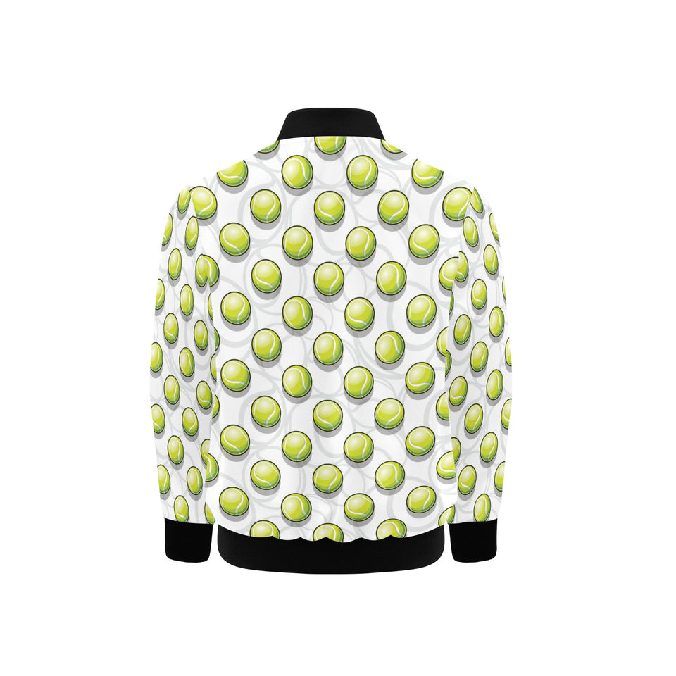 Tennis Pattern Print Design 05 Kids' Boys' Girls' Bomber Jacket