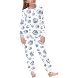 Dice Pattern Print Design 03 Kids' Boys' Girls' All Over Print Pajama Set