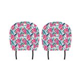 Watermelon Flower Pattern Car Headrest Cover