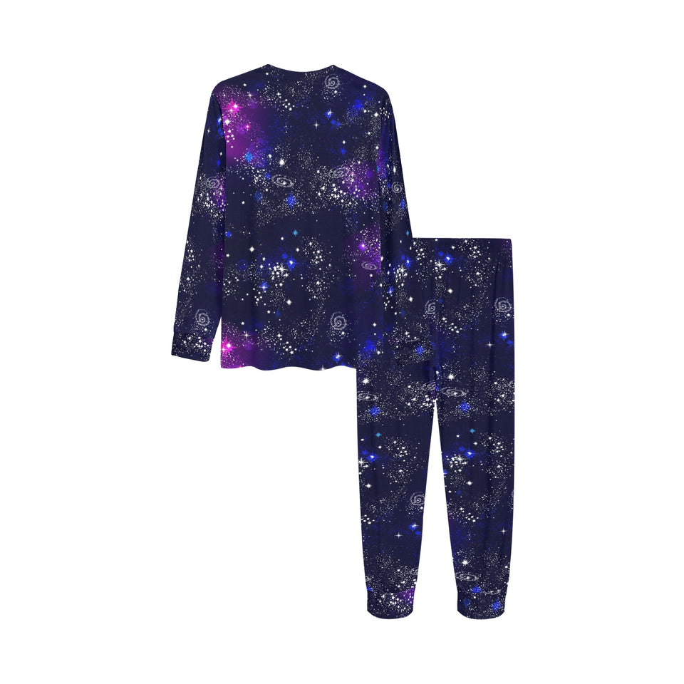 Space Galaxy Pattern Kids' Boys' Girls' All Over Print Pajama Set