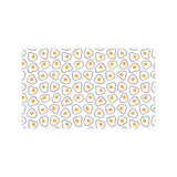 Fried Eggs Pattern Print Design 05 Doormat