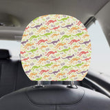 Colorful Kangaroo Pattern Car Headrest Cover