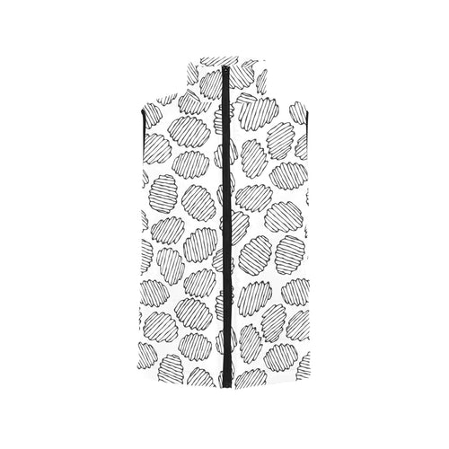 Potato Chips Pattern Print Design 03 Women's Padded Vest