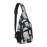 Owl Tribal Pattern All Over Print Chest Bag