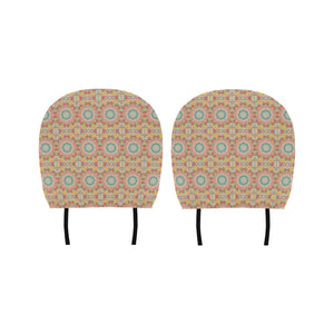 Indian Theme Pattern Car Headrest Cover