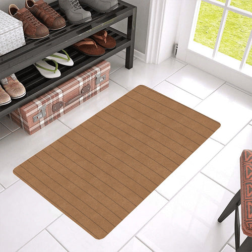 Wood Printed Pattern Print Design 03 Doormat