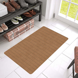 Wood Printed Pattern Print Design 03 Doormat