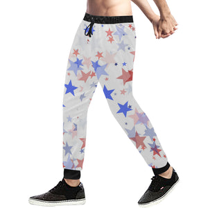 USA Star Pattern Unisex Casual Sweatpants