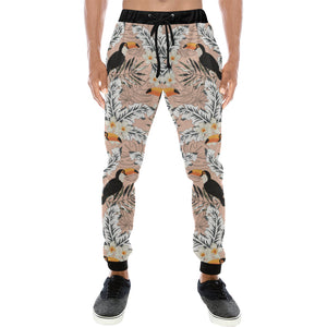 Toucan Theme Pattern Unisex Casual Sweatpants