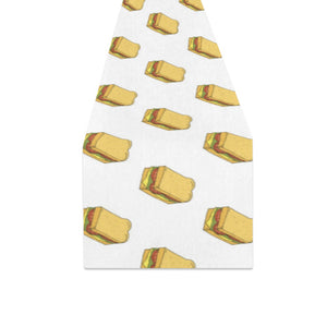 Sandwich Pattern Print Design 04 Table Runner