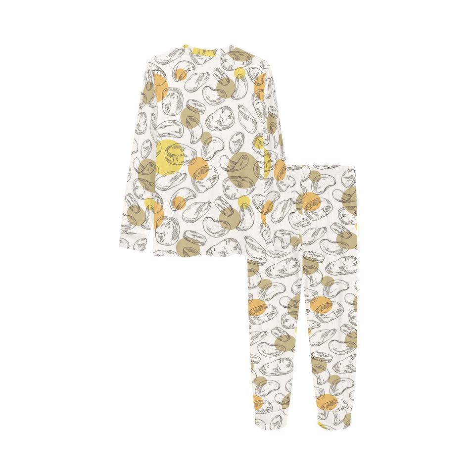 Potato Chips Pattern Print Design 02 Kids' Boys' Girls' All Over Print Pajama Set