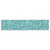 Math Pattern Print Design 05 Table Runner