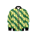 Tennis Pattern Print Design 04 Kids' Boys' Girls' Bomber Jacket