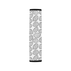 Potato Chips Pattern Print Design 03 Car Seat Belt Cover