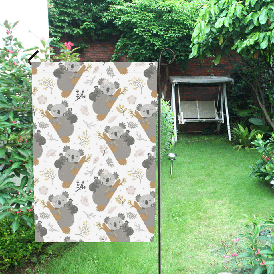 Koala Mom and Baby Pattern House Flag Garden Flag