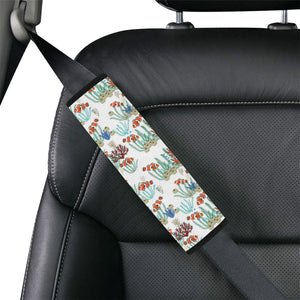 Clown Fish Pattern Print Design 04 Car Seat Belt Cover