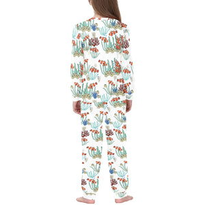 Clown Fish Pattern Print Design 04 Kids' Boys' Girls' All Over Print Pajama Set