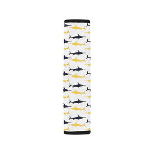 Swordfish Pattern Print Design 05 Car Seat Belt Cover