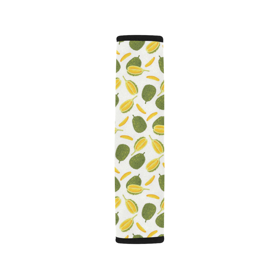 Durian Pattern Background Car Seat Belt Cover