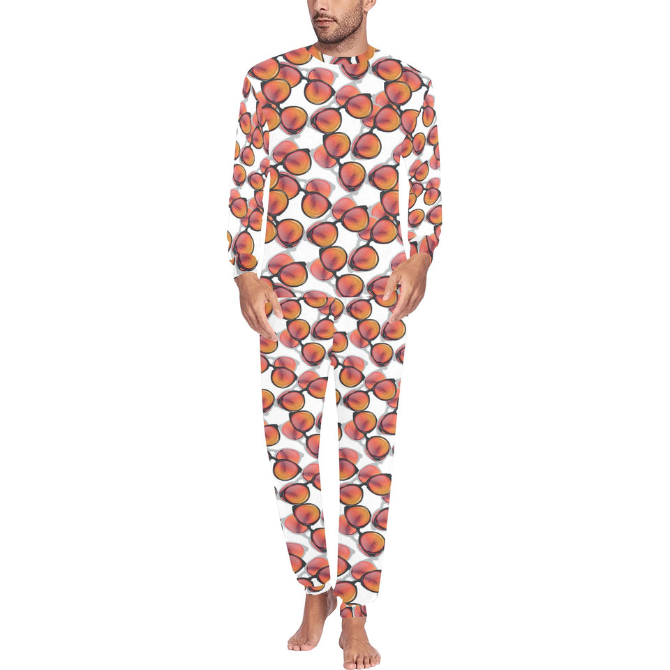 Sun Glasses Pattern Print Design 01 Men's All Over Print Pajama